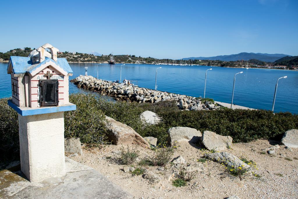 Stergios Beach House ออร์โมส ปานากีอาส ภายนอก รูปภาพ